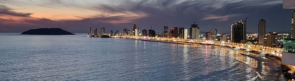 Sunset from Reforma, Mazatlán, Sinaloa, México. May 14, 2026.